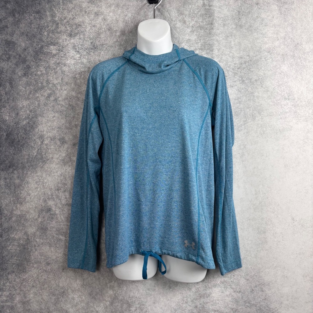 Under Armour Women's Loose Fit Threadborne Heat Gear Train Twist‎ Hoodie Small